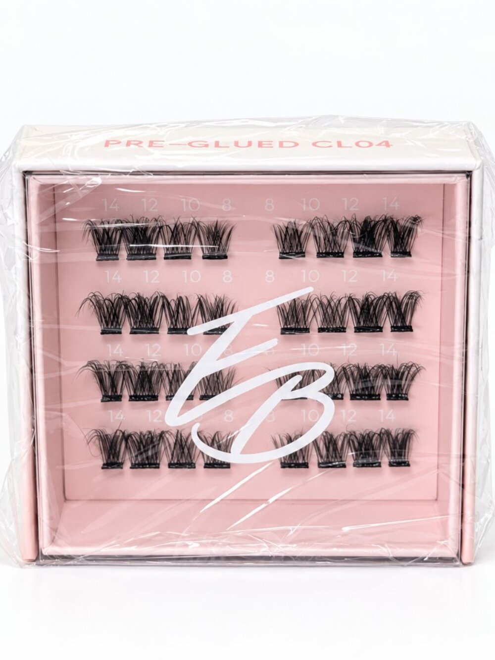 NEW Emboss Beauty EasyLash PRE-GLUED CL04 Cluster Lashes